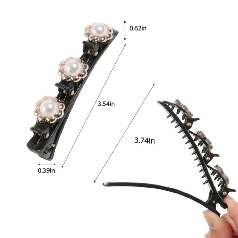 New 8 PC 4 in 1 women's hair clips hair accessories - Picture 2 of 5